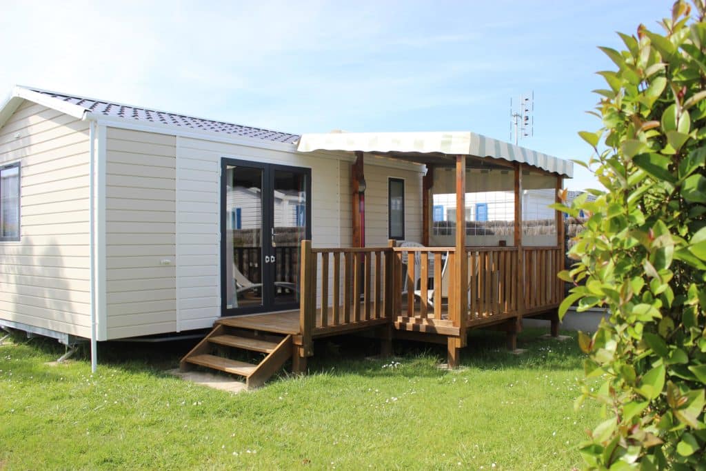 Mobilhome Grand Confort 2 chambres – 24 m2 – terrasse couverte